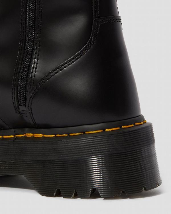 Dr Martens Dámské Boty Na Platformě Jadon Černé, CZ-961285